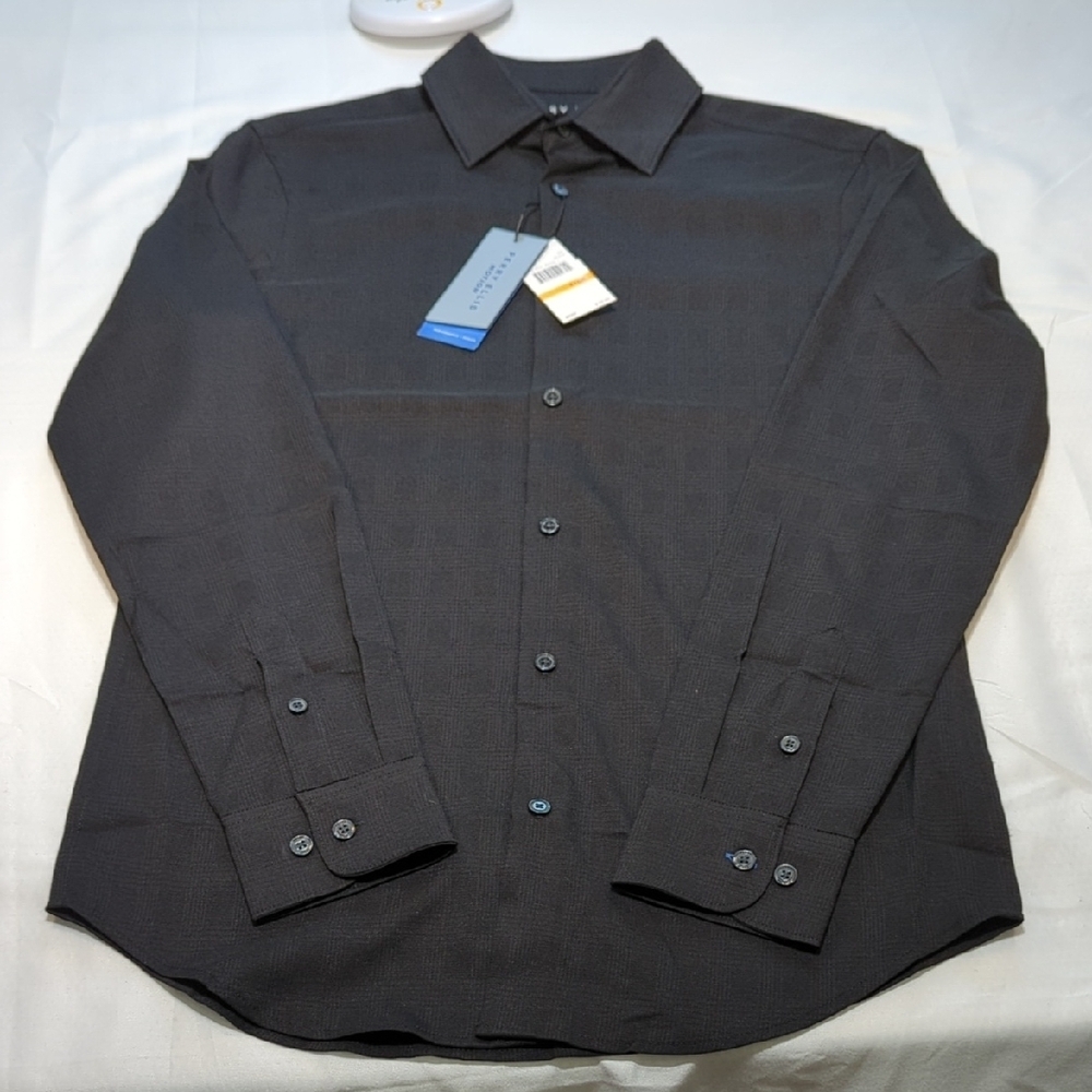 Perry Ellis Charcoal Dress Shirt